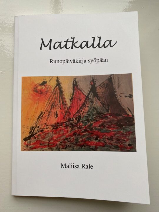 Maliisa Rale - Matkalla -kirjan kansi.